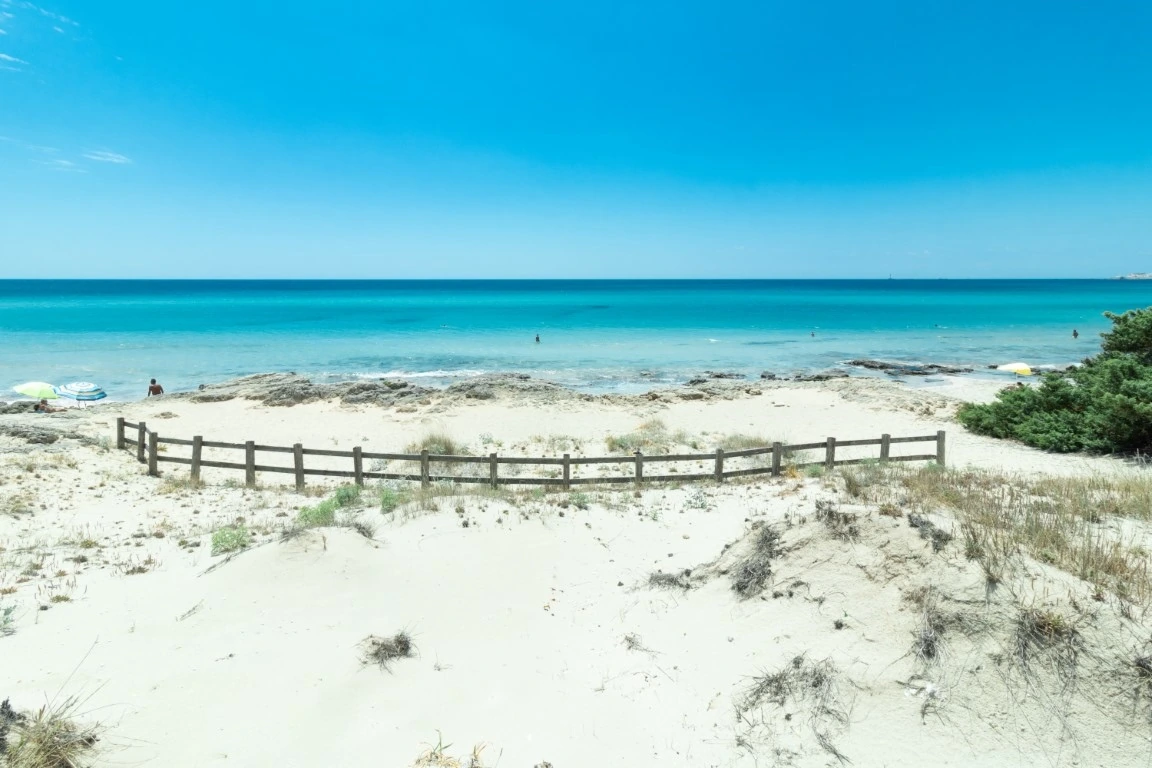 Baia Verde beach, first stop in a 7-day Gallipoli itinerary